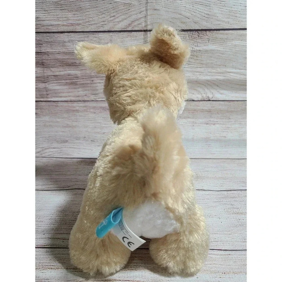 Manhattan Toy Company Plush Pooch Party Corgi Dog Stuffed Animal Tan White 9" - Picture 3 of 5